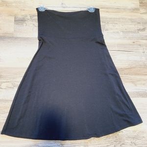 Black cotton skirt